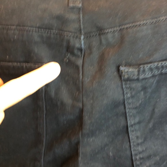 AG Adrienne Goldschmied green jeans. Black jean 32R . Callout - Picture 5 of 13